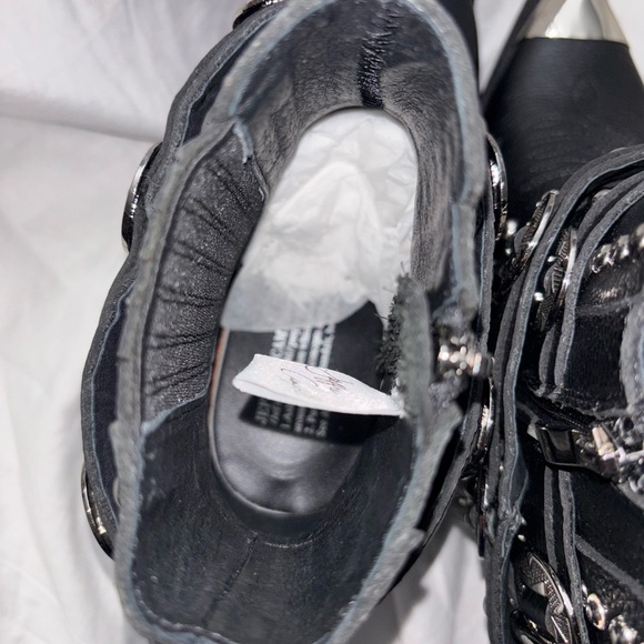 JEFFREY CAMPBELL HAWTHORN WEDGE BOOTIES Women Size 6 NWOB - Picture 6 of 7